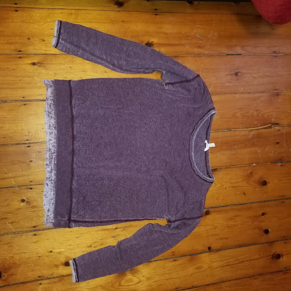 Purple aeropostale sweatshirt size small